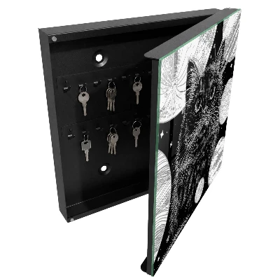 Key box for wall Cosmic cat