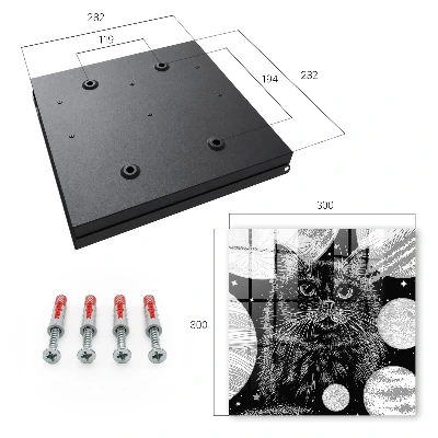 Key box for wall Cosmic cat