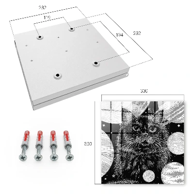 Key box for wall Cosmic cat