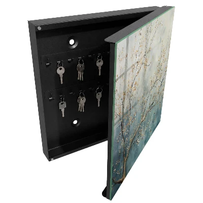 Wall mounted key box Nature relaxation