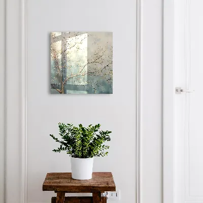 Wall mounted key box Nature relaxation