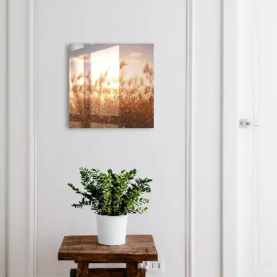 Wall mounted key box Sunset grasses