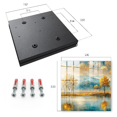 Key box for wall Autumn harmony