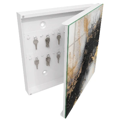 Key box for wall Black elegance