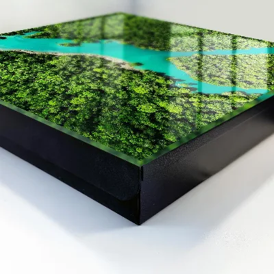 Wall mounted key box Green paradise