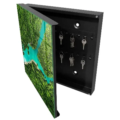 Wall mounted key box Green paradise