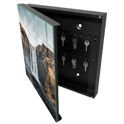 Wall mounted key box Power of nature
