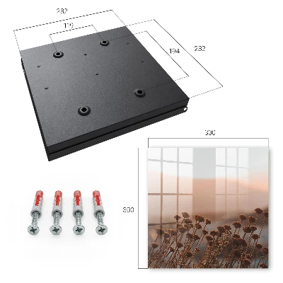Key box for wall Autumn landscape