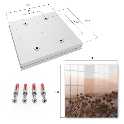 Key box for wall Autumn landscape