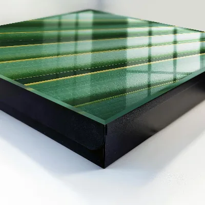 Key box for wall Leaf pattern