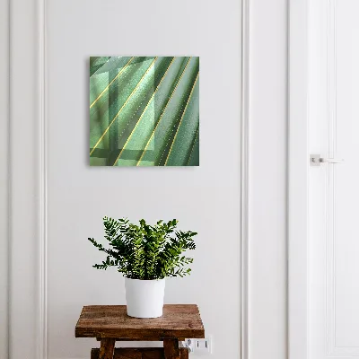 Key box for wall Leaf pattern