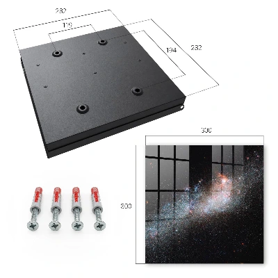 Wall mounted key box Galactic mystery