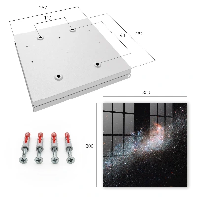 Wall mounted key box Galactic mystery