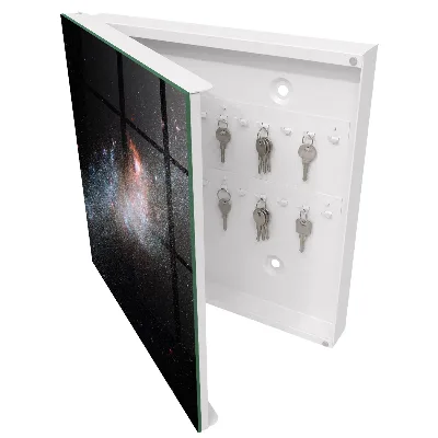 Wall mounted key box Galactic mystery