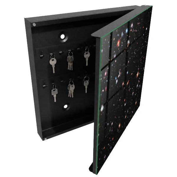 Key cabinet Colorful cosmos