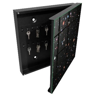 Key cabinet Colorful cosmos