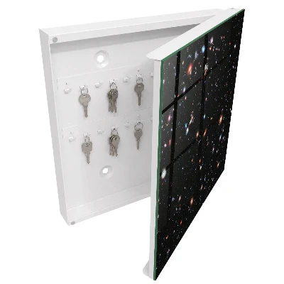 Key cabinet Colorful cosmos