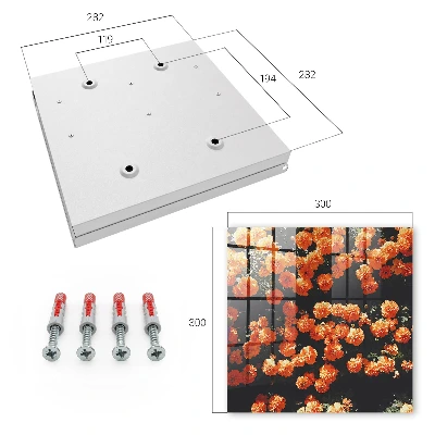 Key box for wall Blooming abundance