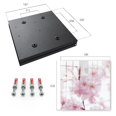 Key cabinet Cherry blossoms