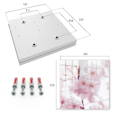 Key cabinet Cherry blossoms