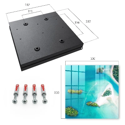 Key box for wall Exotic beaches