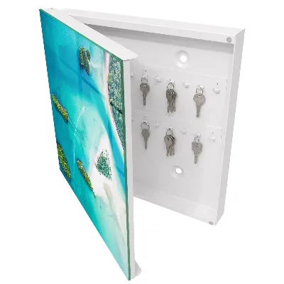 Key box for wall Exotic beaches