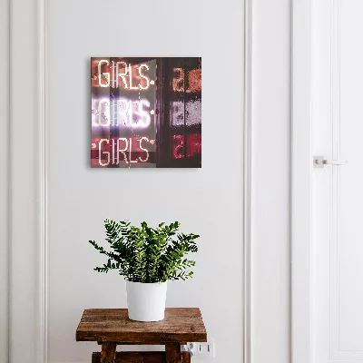 Key cabinet Neon sign