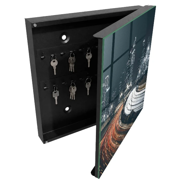 Key box for wall City night