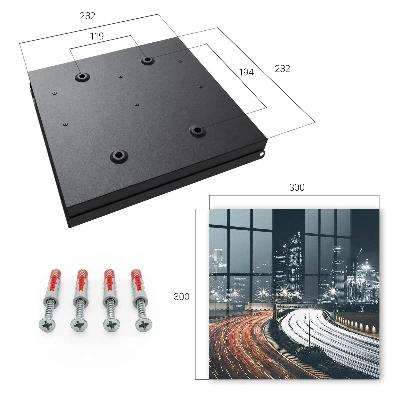Key box for wall City night