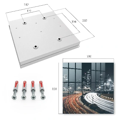 Key box for wall City night