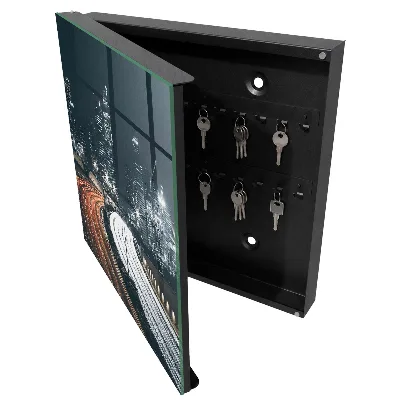 Key box for wall City night