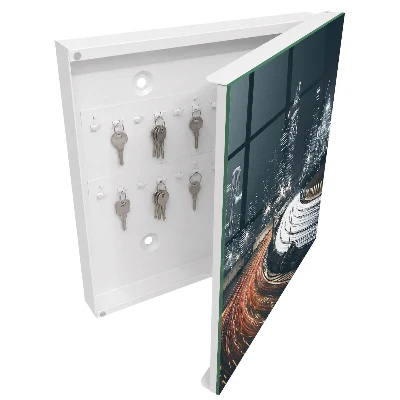 Key box for wall City night