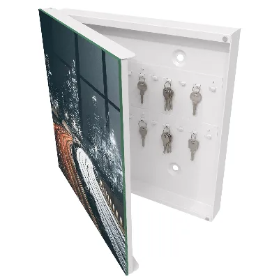 Key box for wall City night