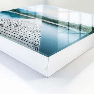 Key box for wall Lake of peace
