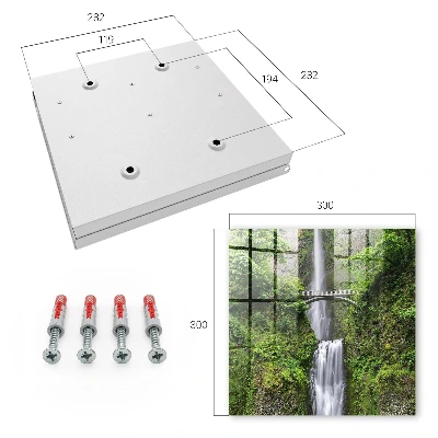 Wall mounted key box Natural harmony