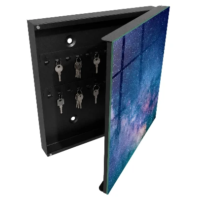 Key box for wall Cosmic night