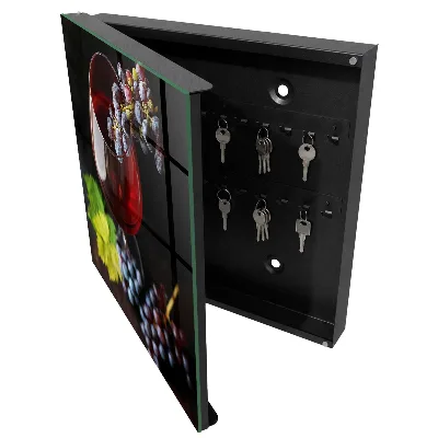 Key box for wall Wine grapes