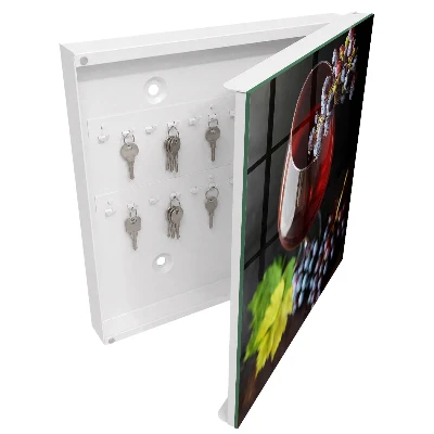 Key box for wall Wine grapes