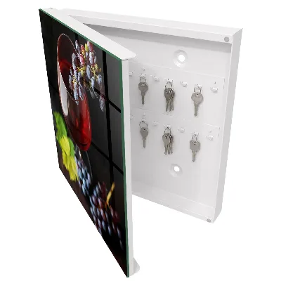Key box for wall Wine grapes