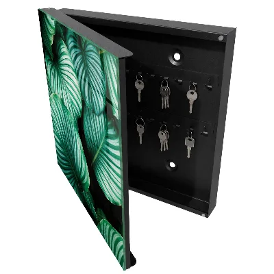 Key box for wall Green leaves