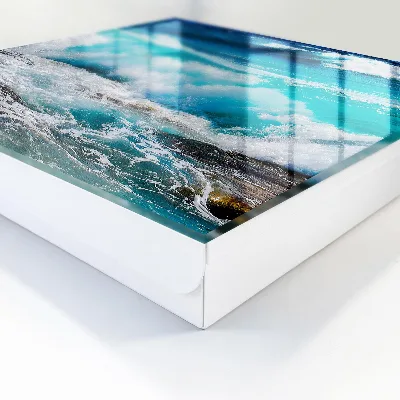 Key box for wall Power of waves