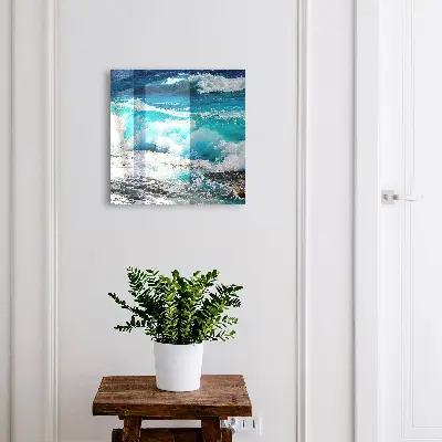 Key box for wall Power of waves