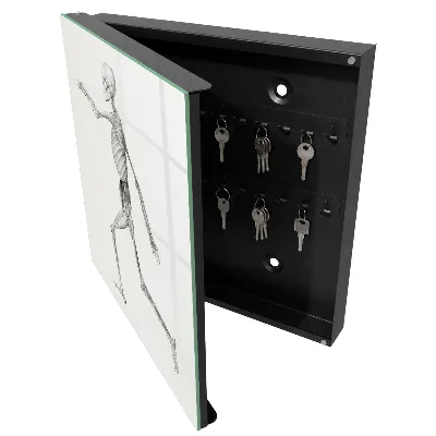 Key cabinet Skeleton movement