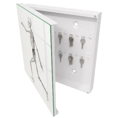 Key cabinet Skeleton movement