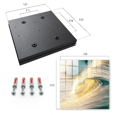 Key cabinet Sea wave