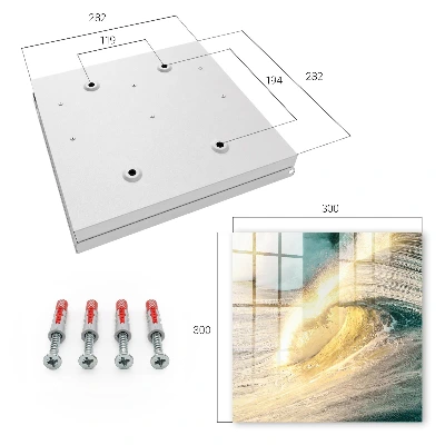 Key cabinet Sea wave