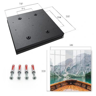 Key box for wall Mountain sailing