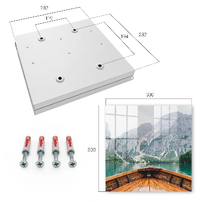 Key box for wall Mountain sailing