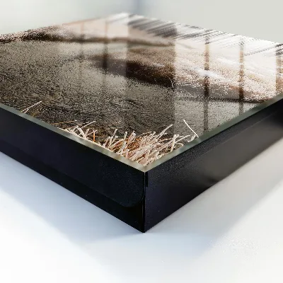 Key box for wall Winter river