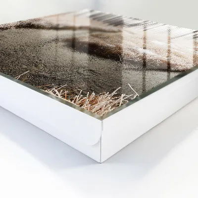 Key box for wall Winter river